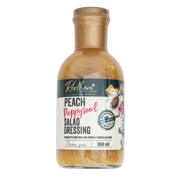 Peach Poppy Seed Salad Dressing