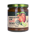 Cracked Pepper Lime Peach Chutney