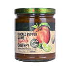Cracked Pepper Lime Peach Chutney