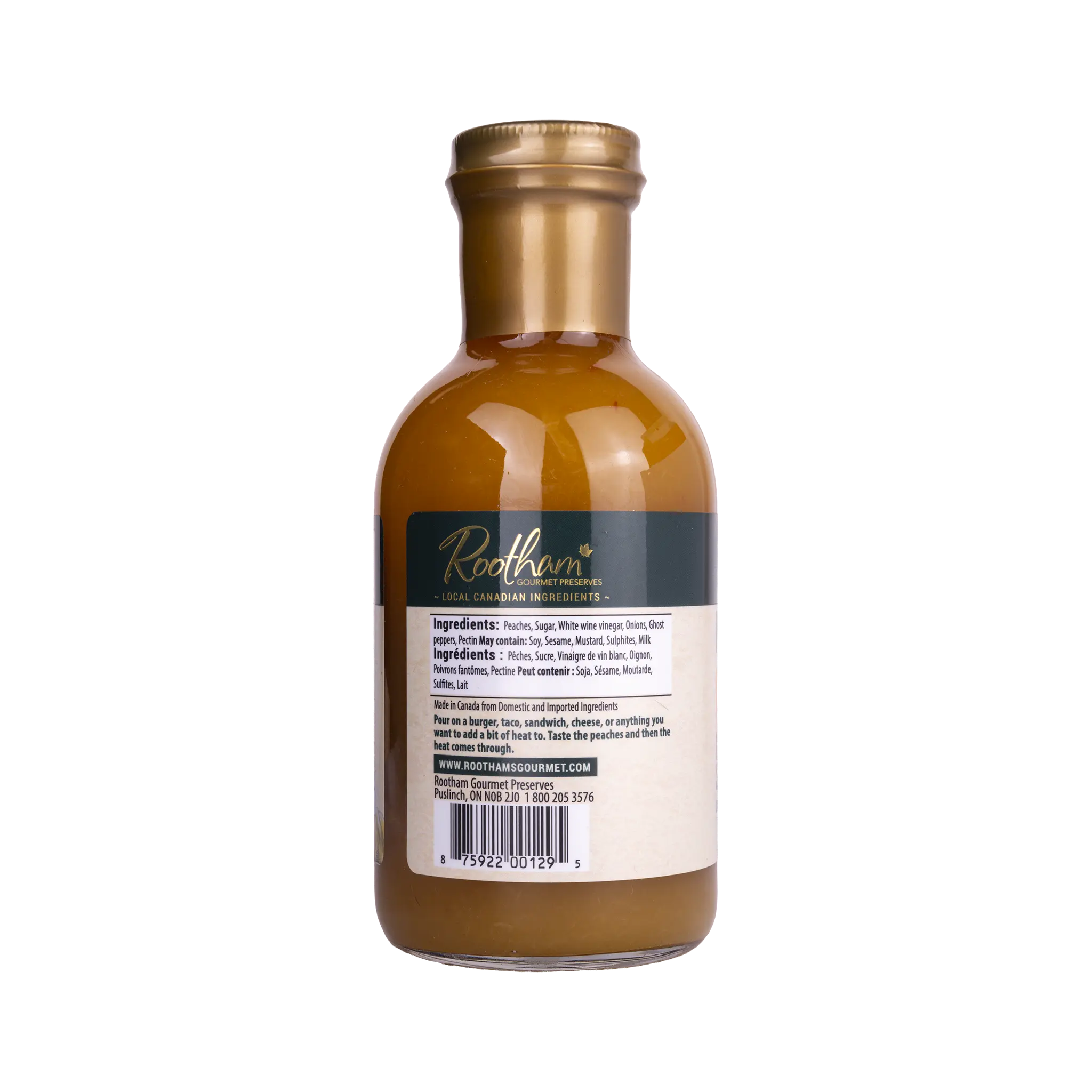 Niagara Peach Ghost Pepper Sauce