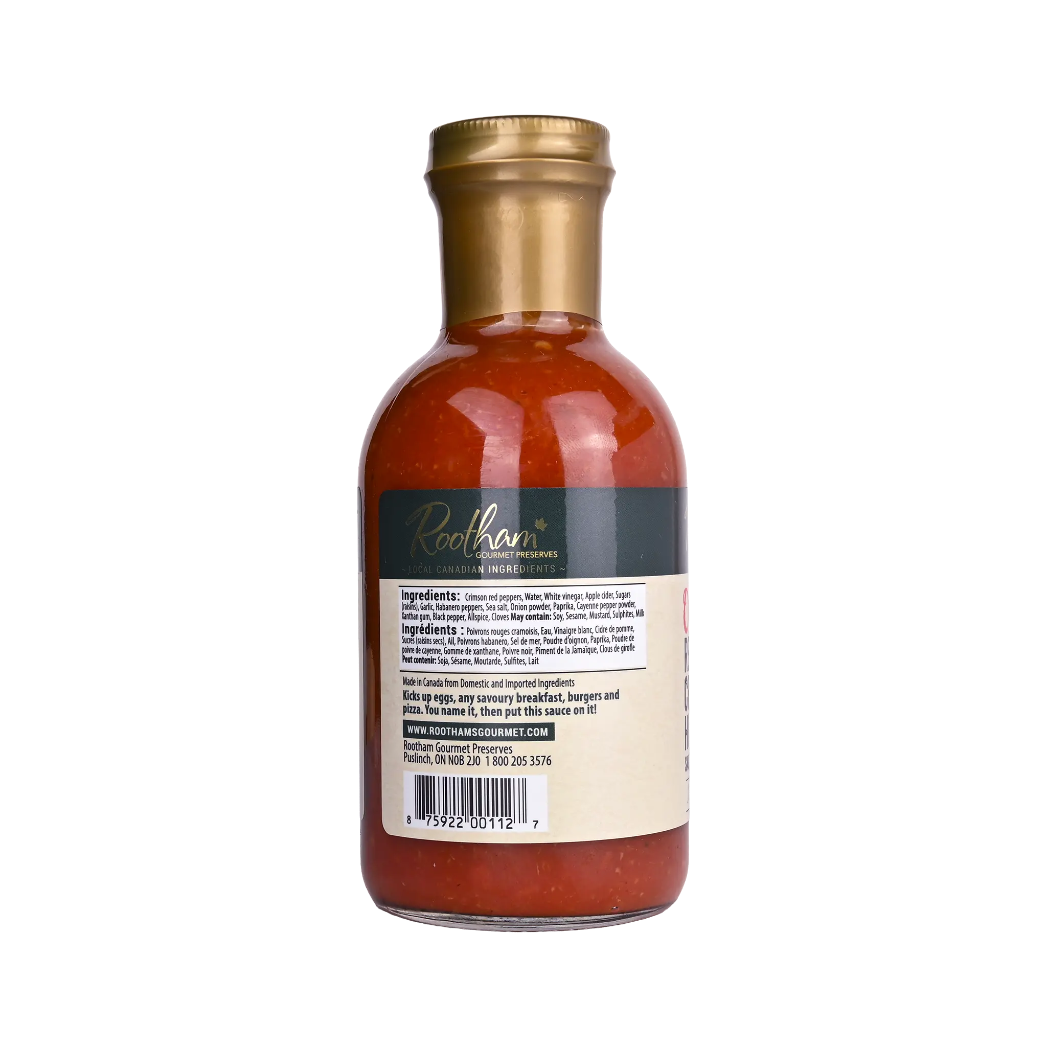 Ontario  Red Crimson Hot Sauce