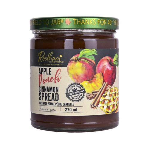 Rootham Apple Peach Cinnamon Spread 270 ml