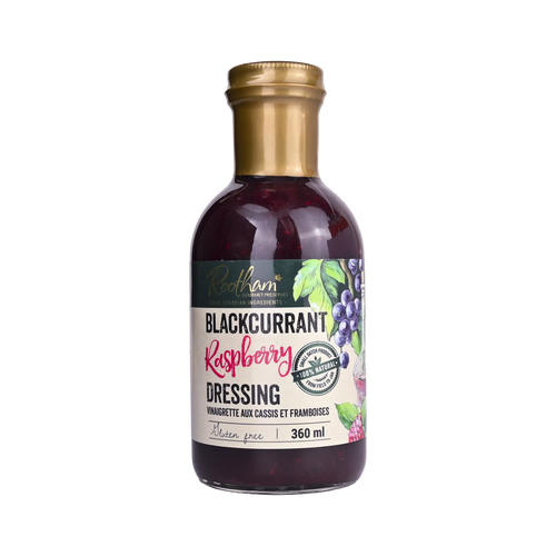 Rootham Blackcurrant Raspberry Dressing 360 ml bottle