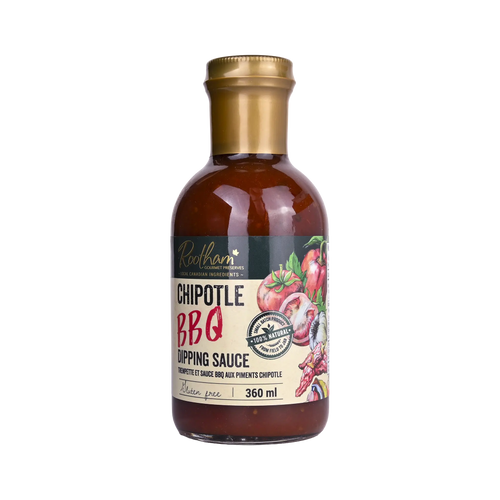 Rootham Chipotle BBQ Dipping Sauce 360 ml bottle