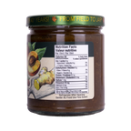 Nutrition facts label for Rootham Ginger Date Apricot Chutney 270 ml