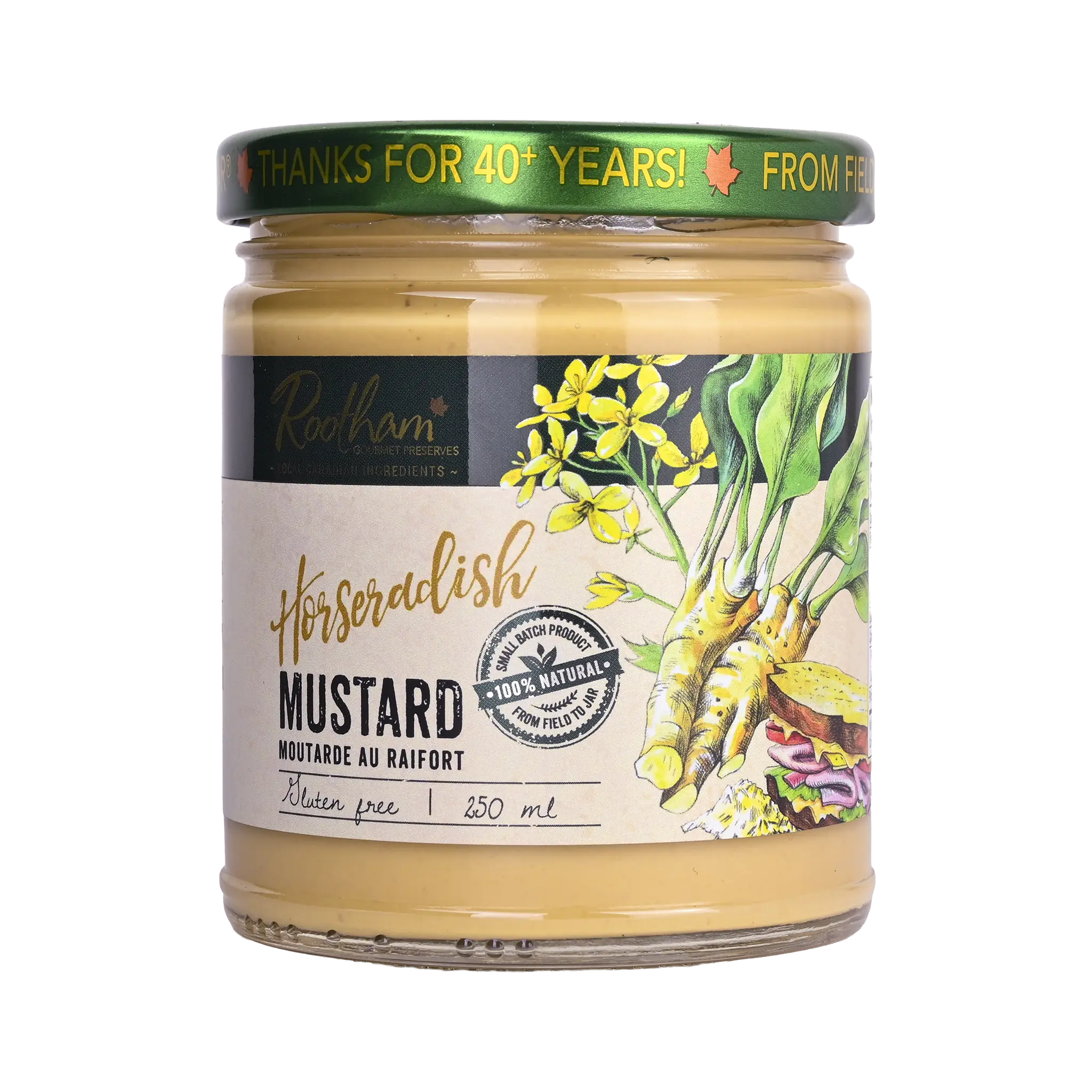 Rootham Horseradish Mustard 250 ml
