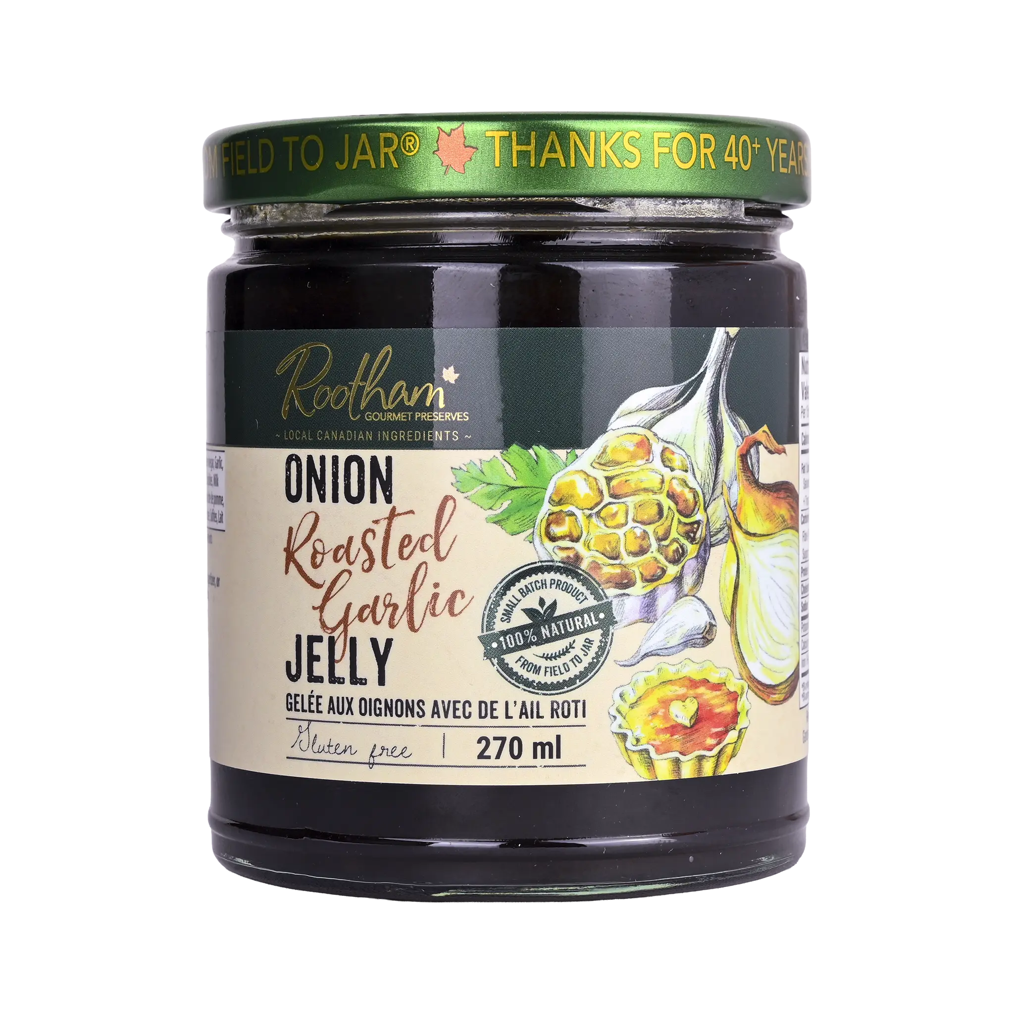 Rootham Onion Roasted Garlic Jelly 270 ml