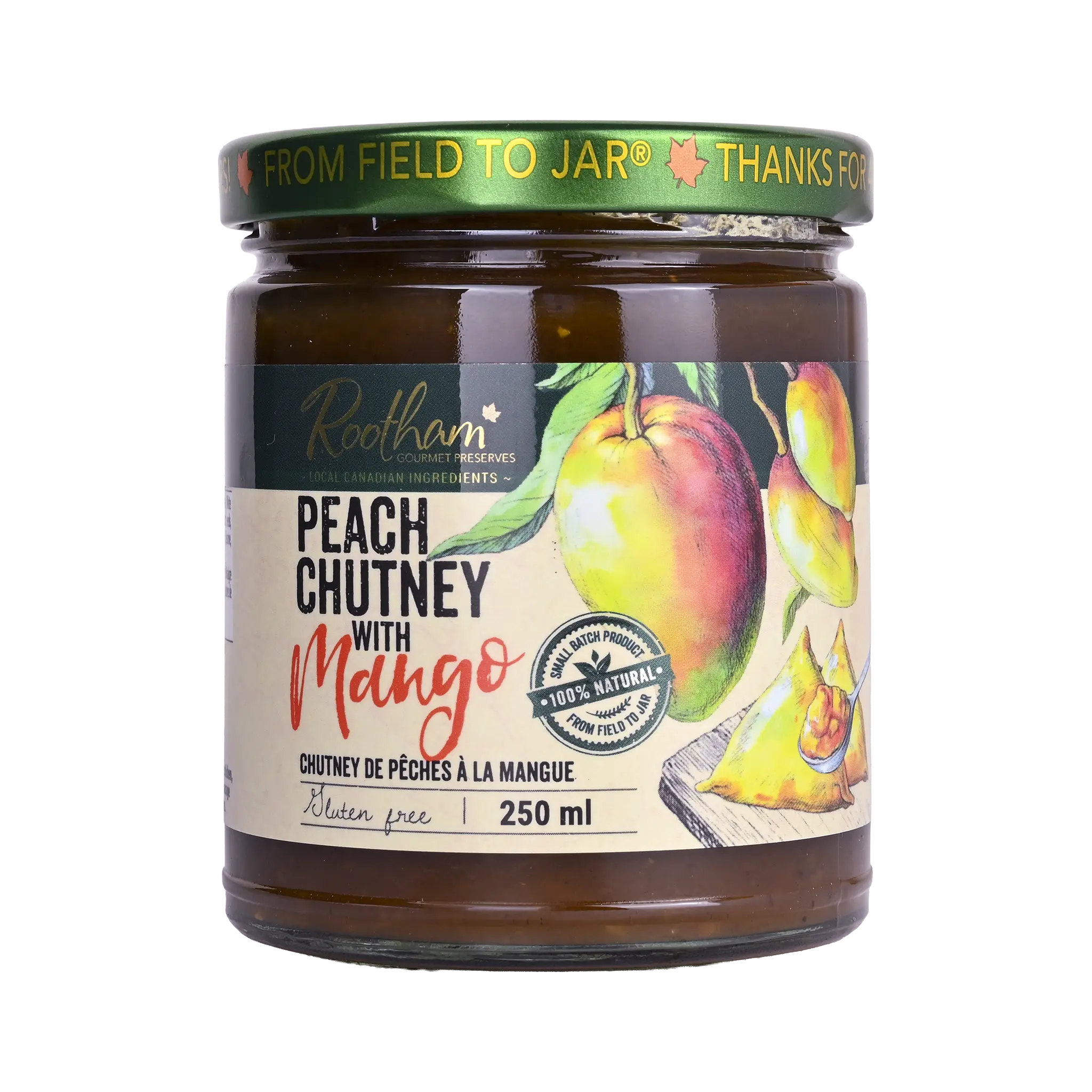 Rootham Peach Chutney Mango 250 ml