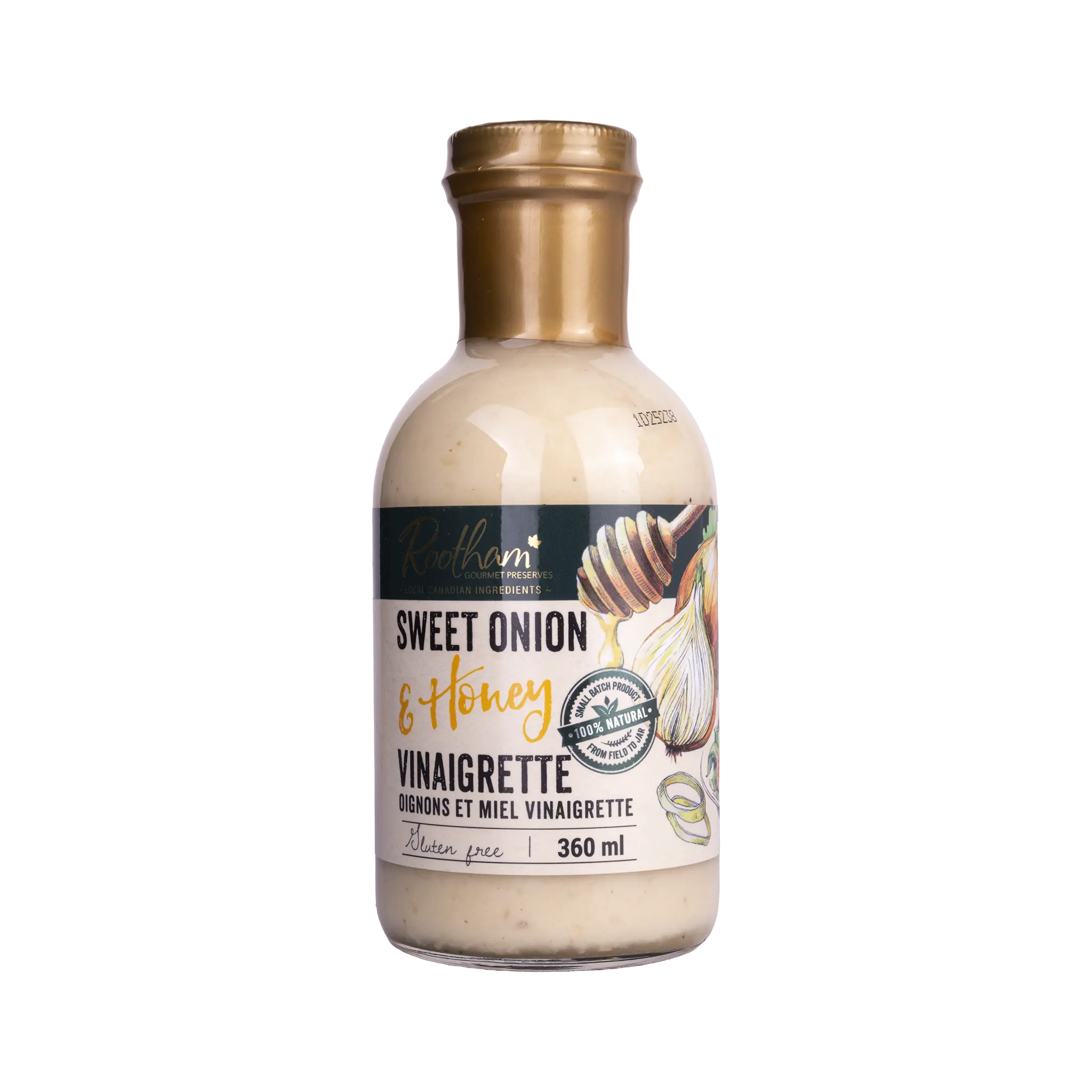 Rootham Sweet Onion & Honey Vinaigrette 360 ml bottle