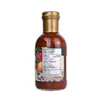 Nutrition facts label for Rootham Thick to Stick BBQ Dipping Sauce 360 ml