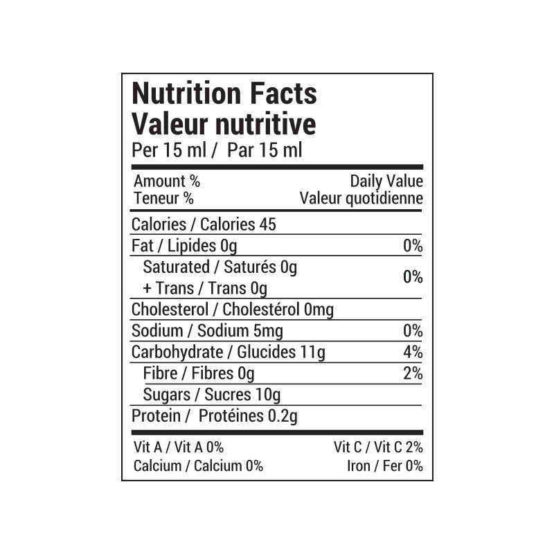 Rootham Caramelized Onion Chutney Nutritional Info